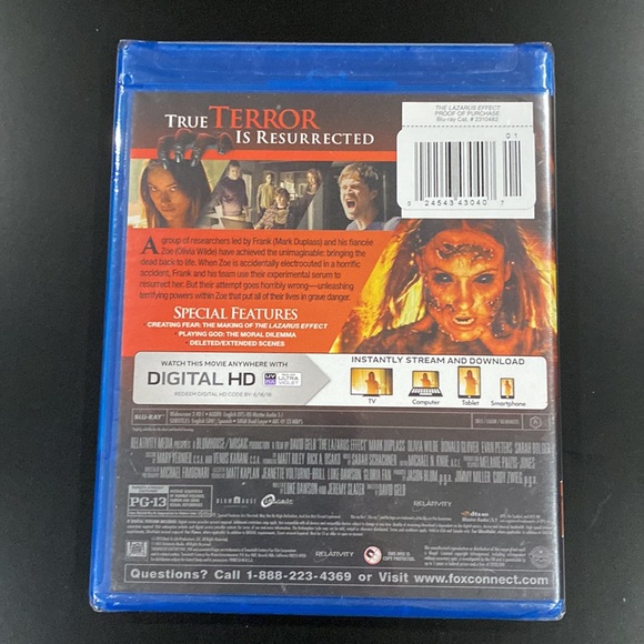 NEW: The Lazarus Effect - Blu-ray - Picture 2 of 3